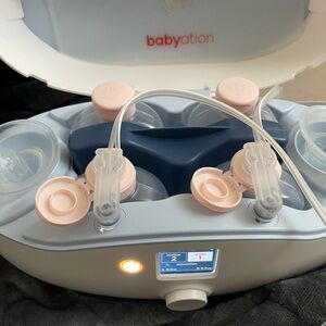 Babyation Breast Pump with Accessories